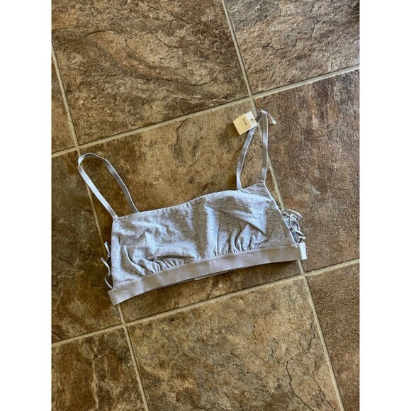 Aerie Real Good Strappy Side Lace Up Bralette Grey
Size Medium - Picture 2 of 7